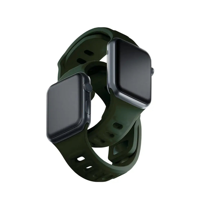 3mk Silicone Watch Strap for Apple Watch 38 / 40 / 41 mm - green - *Kategoria tymczasowa<<<HurtelXML