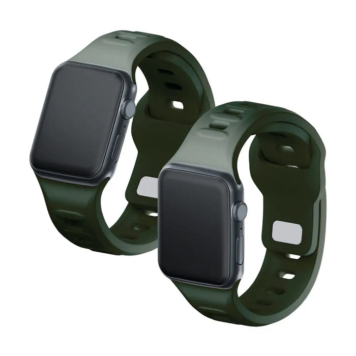 3mk Silicone Watch Strap for Apple Watch 38 / 40 / 41 mm - green - *Kategoria tymczasowa<<<HurtelXML