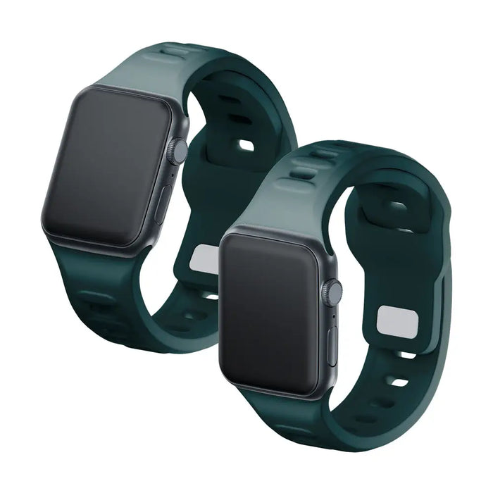3mk Silicone Watch Strap for Apple Watch 38 / 40 / 41 mm - green - *Kategoria tymczasowa<<<HurtelXML