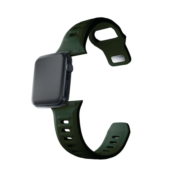 3mk Silicone Watch Strap for Apple Watch 38 / 40 / 41 mm - green - *Kategoria tymczasowa<<<HurtelXML