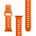 3mk Silicone Watch Strap for Apple Watch 38 / 40 / 41 mm - orange - *Kategoria tymczasowa<<<HurtelXML