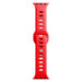 3mk Silicone Watch Strap for Apple Watch 38 / 40 / 41 mm - red - *Kategoria tymczasowa<<<HurtelXML