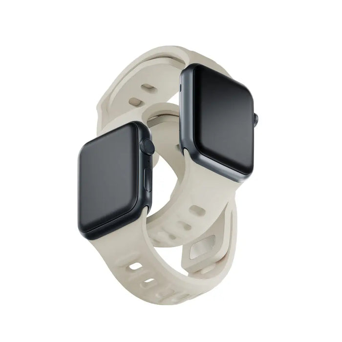 3mk Silicone Watch Strap for Apple Watch 38/40/41 mm - white - *Kategoria tymczasowa<<<HurtelXML