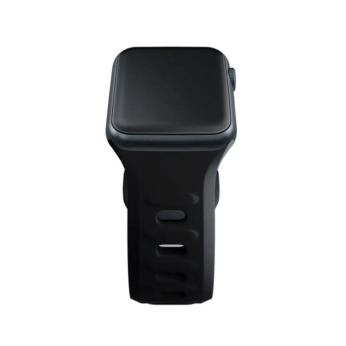 3mk Silicone Watch Strap for Apple Watch 42 / 44 / 45 / 49 mm - black - *Kategoria tymczasowa<<<HurtelXML