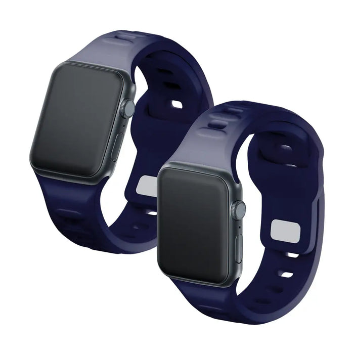 3mk Silicone Watch Strap for Apple Watch 42 / 44 / 45 / 49 mm - blue - *Kategoria tymczasowa<<<HurtelXML