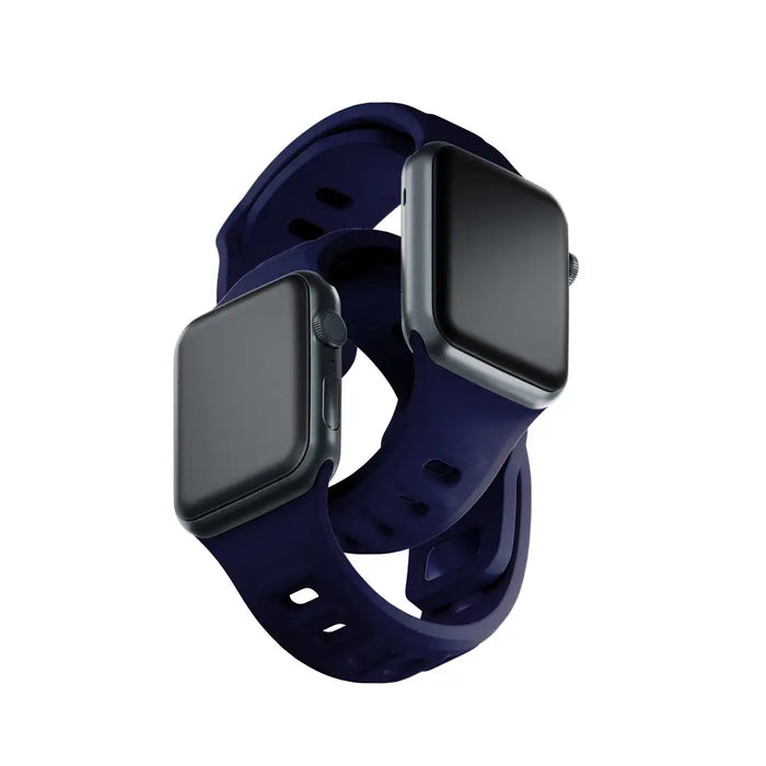 3mk Silicone Watch Strap for Apple Watch 42 / 44 / 45 / 49 mm - blue - *Kategoria tymczasowa<<<HurtelXML