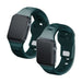 3mk Silicone Watch Strap for Apple Watch 42 / 44 / 45 / 49 mm - green - *Kategoria tymczasowa<<<HurtelXML