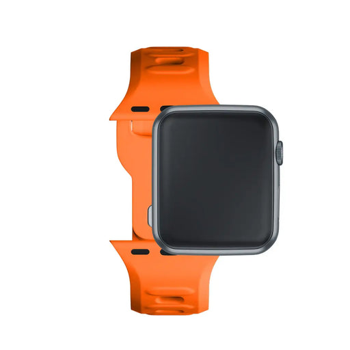 3mk Silicone Watch Strap for Apple Watch 42 / 44 / 45 / 49 mm - orange - *Kategoria tymczasowa<<<HurtelXML