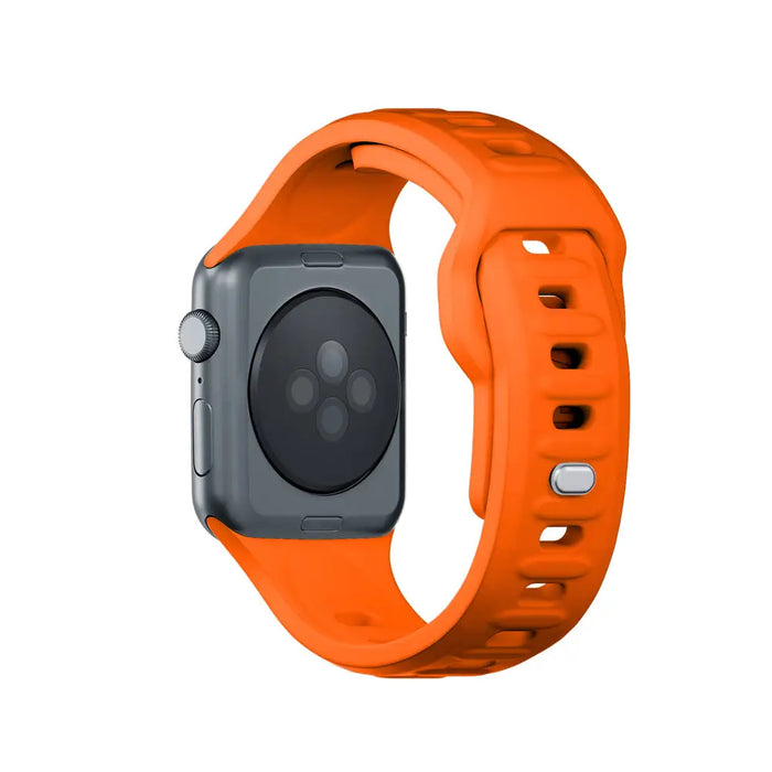 3mk Silicone Watch Strap for Apple Watch 42 / 44 / 45 / 49 mm - orange - *Kategoria tymczasowa<<<HurtelXML