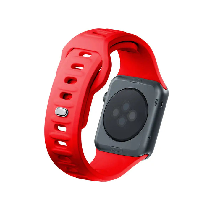 3mk Silicone Watch Strap for Apple Watch 42 / 44 / 45 / 49 mm - red - *Kategoria tymczasowa<<<HurtelXML