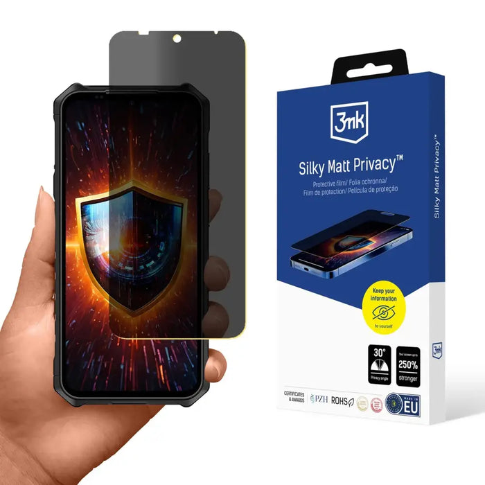 3mk Silky Matt Privacy Protective Film for Hammer Iron V - Cell phone protection film<<<HurtelXML