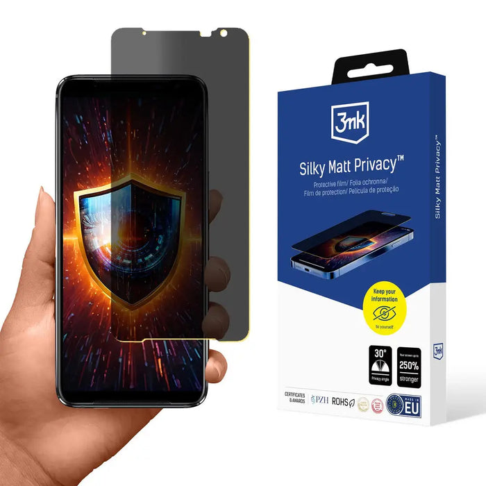 3mk Silky Matt Privacy Privacy Screen Protector for Asus ROG Phone 3 - *Kategoria tymczasowa<<<HurtelXML