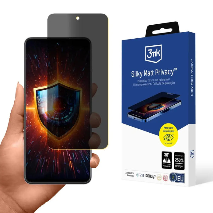 3mk Silky Matt Privacy Privacy Screen Protector for Realme C55 - *Kategoria tymczasowa<<<HurtelXML&&&Cell phone
