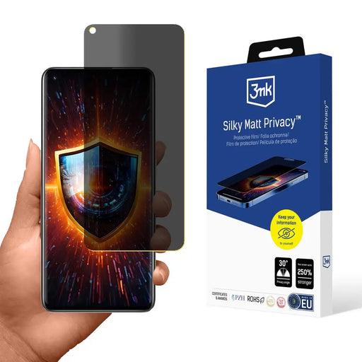 3mk Silky Matt Privacy Privacy Screen Protector for Realme GT Neo 3T - *Kategoria tymczasowa<<<HurtelXML