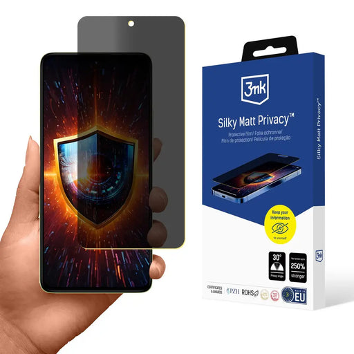 3mk Silky Matt Privacy Privacy Screen Protector for Redmi Note 14 4G - *Kategoria tymczasowa<<<HurtelXML