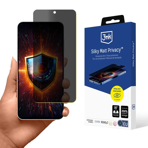 3mk Silky Matt Privacy Privacy Screen Protector for Samsung Galaxy S24 FE - *Kategoria tymczasowa<<<HurtelXML