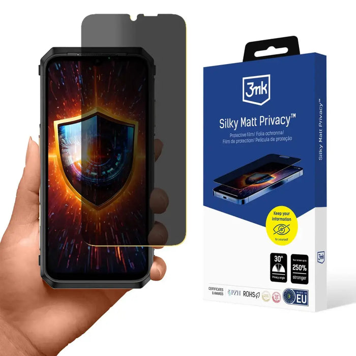 3mk Silky Matt Privacy Screen Protector for Ulefone Power Armor 18 / 18T / 18 Ultra - *Kategoria tymczasowa<<<HurtelXML