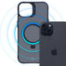 3mk Smoke Case Mag&Stand for Apple iPhone 15 - black - *Kategoria tymczasowa<<<HurtelXML