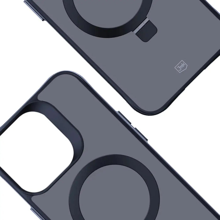 3mk Smoke Case Mag&Stand for Apple iPhone 15 pro - black - *Kategoria tymczasowa<<<HurtelXML