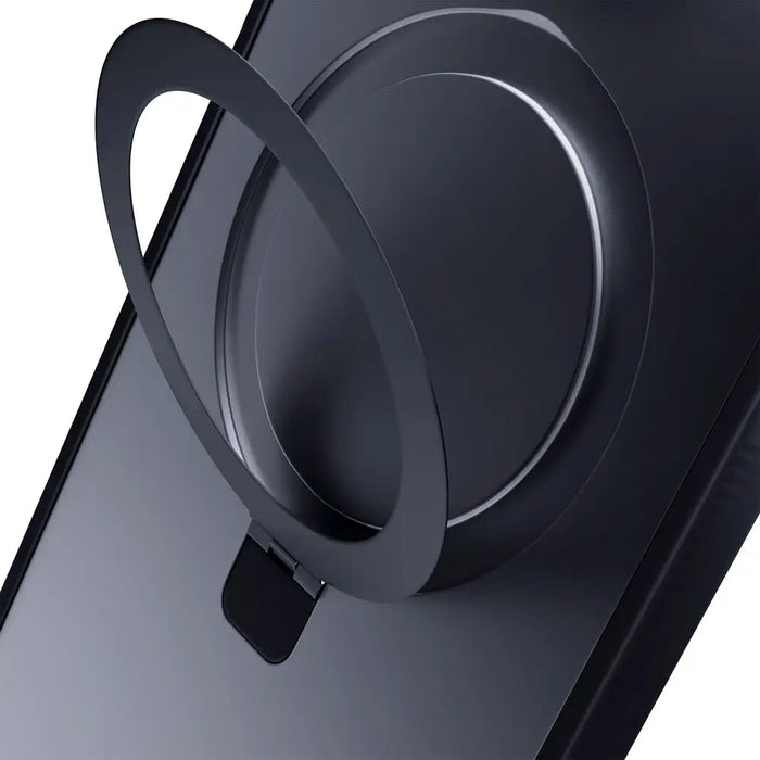 3mk Smoke Case Mag&Stand for Apple iPhone 16 pro - black - *Kategoria tymczasowa<<<HurtelXML