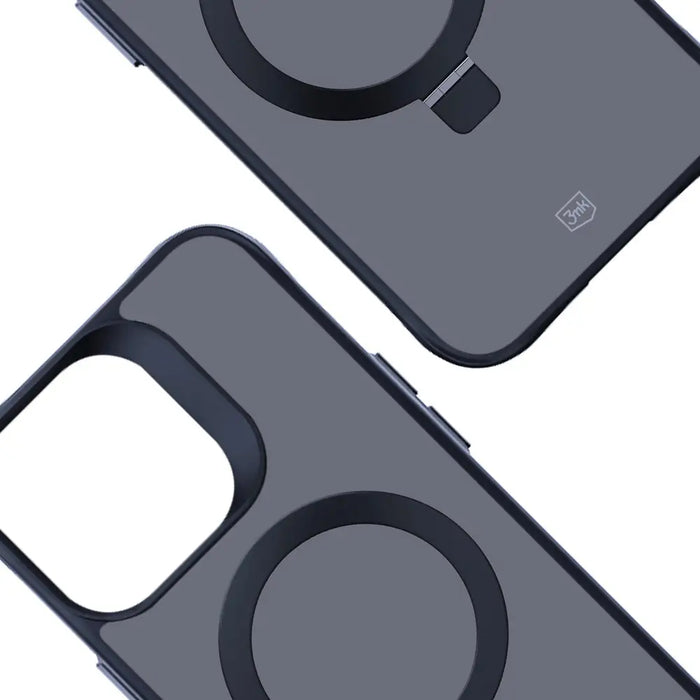 3mk Smoke Case Mag&Stand for Apple iPhone 16 pro max - black - *Kategoria tymczasowa<<<HurtelXML