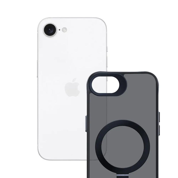 3mk Smoke Case Mag&Stand for Apple iPhone 16E - black - *Kategoria tymczasowa<<<HurtelXML