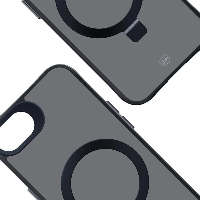 3mk Smoke Case Mag&Stand for Apple iPhone 16E - black - *Kategoria tymczasowa<<<HurtelXML