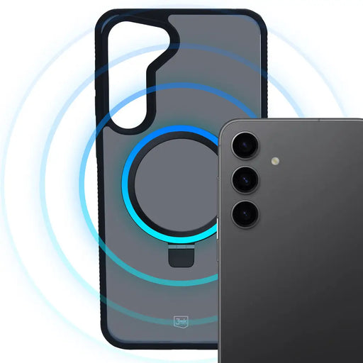 3mk Smoke Case Mag&Stand for Samsung Galaxy S24 - black - *Kategoria tymczasowa<<<HurtelXML