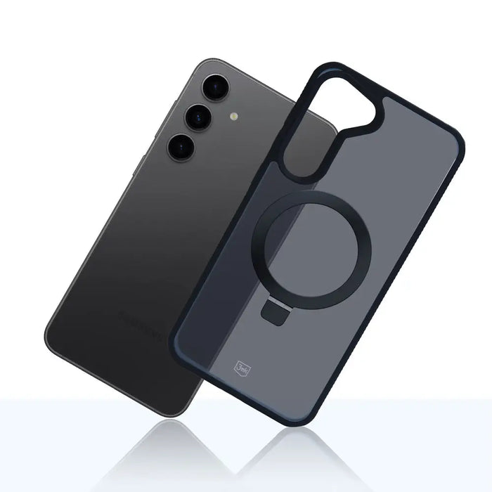 3mk Smoke Case Mag&Stand for Samsung Galaxy S24 - black - *Kategoria tymczasowa<<<HurtelXML
