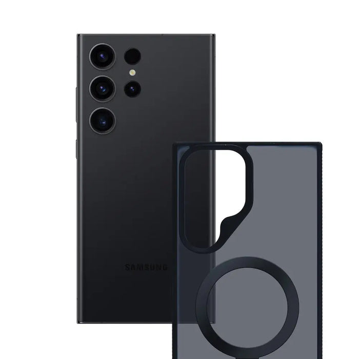 3mk Smoke Case Mag&Stand for Samsung Galaxy S24 ultra - black - *Kategoria tymczasowa<<<HurtelXML