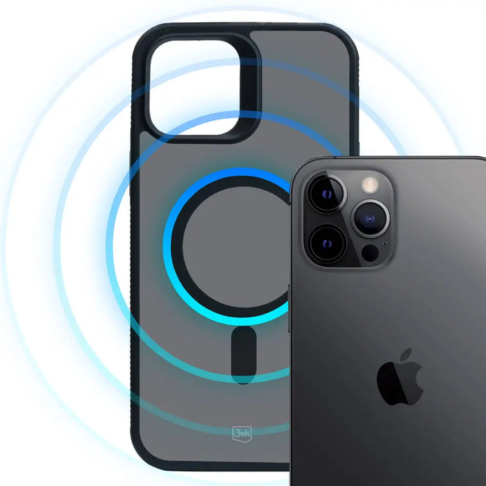 3mk Smoke MagCase for Apple iPhone 12 Pro Max - Black - *Kategoria tymczasowa<<<HurtelXML
