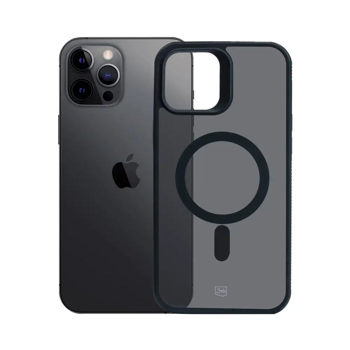 3mk Smoke MagCase for Apple iPhone 12 Pro Max - Black - *Kategoria tymczasowa<<<HurtelXML