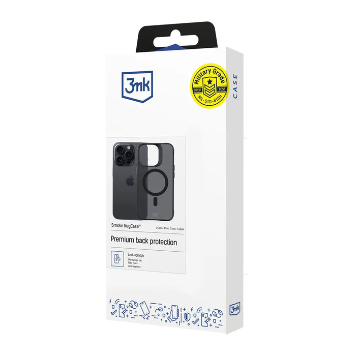 3mk Smoke MagCase with MagSafe for iPhone 14 Pro Max - Semi-Transparent - *Kategoria tymczasowa<<<HurtelXML