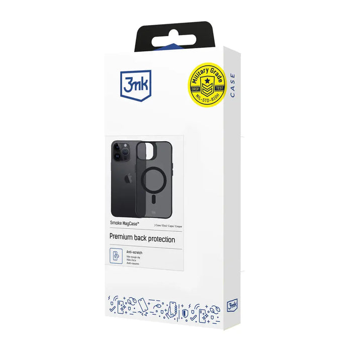 3mk Smoke MagCase with MagSafe for iPhone 14 Pro - Semi-transparent - *Kategoria tymczasowa<<<HurtelXML
