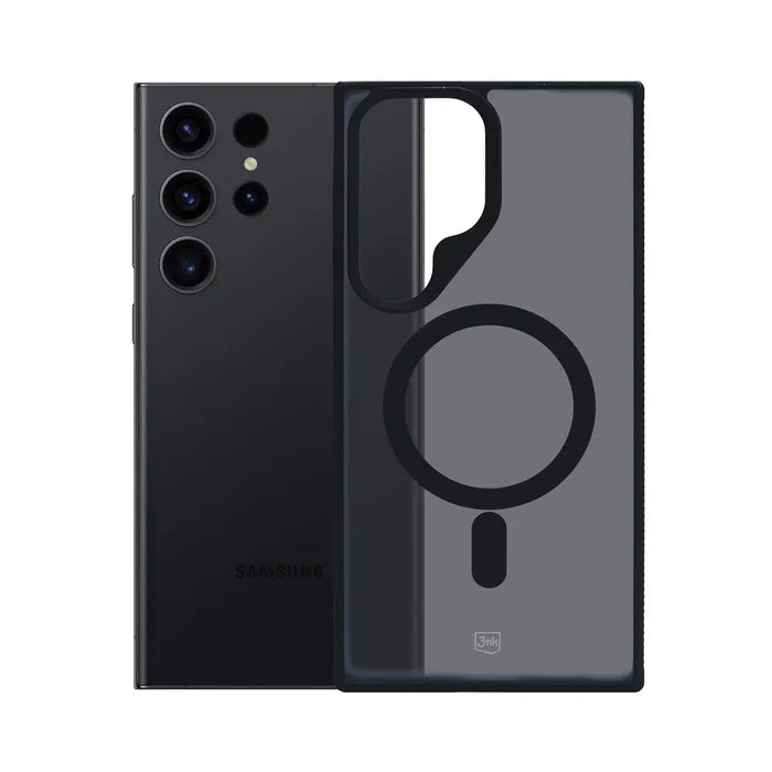 3mk Smoke MagCase with MagSafe for Samsung Galaxy S23 Ultra - semi-transparent - *Kategoria tymczasowa<<<HurtelXML