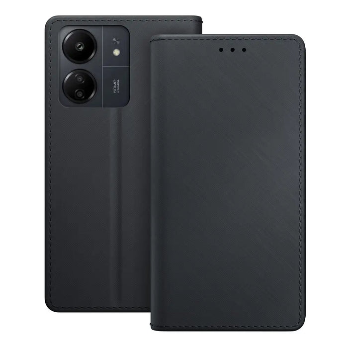 3mk Wallet Case for Xiaomi Redmi 13C/Poco C65 - Black - *Kategoria tymczasowa<<<HurtelXML