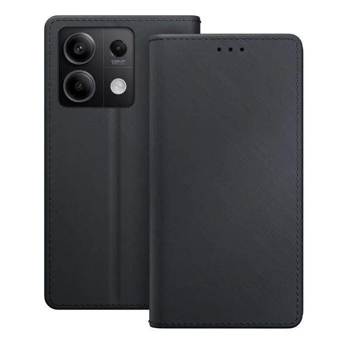 3mk Wallet Case with Flip for Xiaomi Redmi Note 13 Pro 5G - Black - *Kategoria tymczasowa<<<HurtelXML