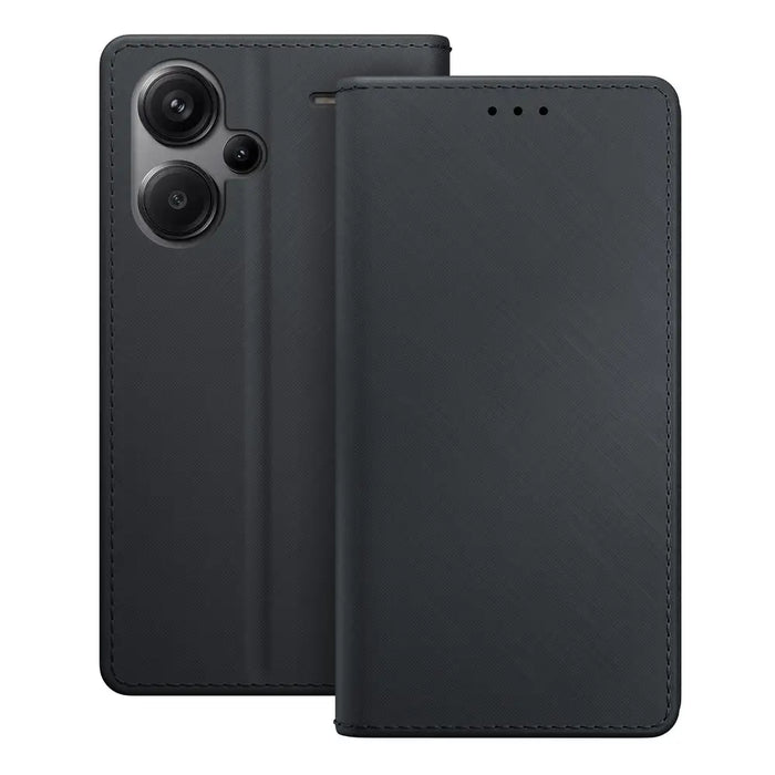 3mk Wallet Case with Flip for Xiaomi Redmi Note 13 Pro+ - Black - *Kategoria tymczasowa<<<HurtelXML