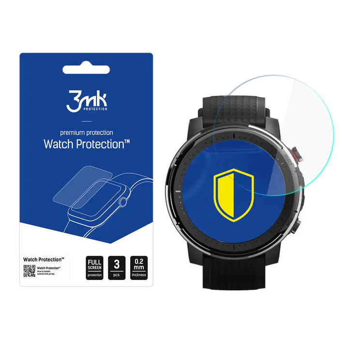 3mk Watch Protection™ v. FlexibleGlass hybrid glass on Xiaomi Amazfit Stratos 3 - *Kategoria tymczasowa<<<HurtelXML