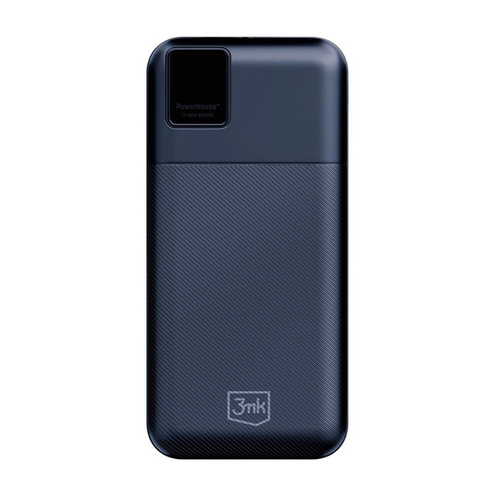 Powerbank 3mk PowerHouse 20000 mAh 2x USB-A 1x USB-C - black