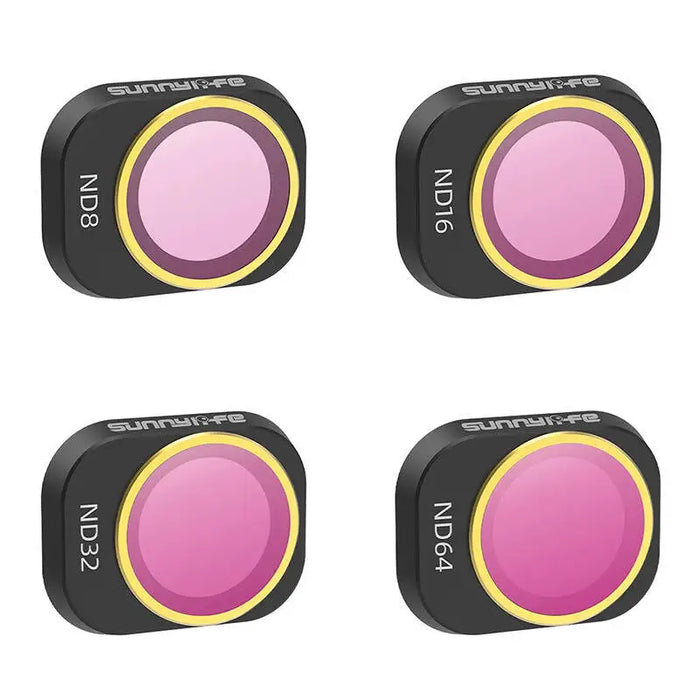 4 Lens Filters ND8 16 32 64 Sunnylife for DJI MINI 4 PRO - Filters for drones<<<Drone accessories<<<Drones<<<InnproXML