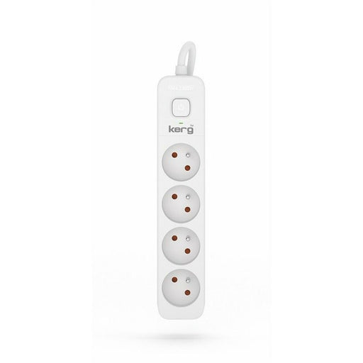 4-socket plugboard with power switch Kerg M02391 (1,5 m) - Разклонители<<<Електроника Периферни и резервни