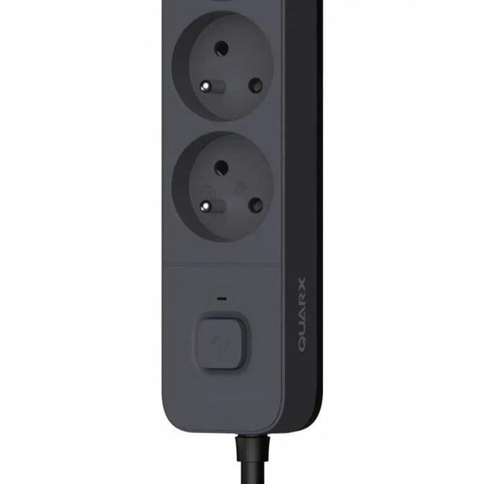 4-socket plugboard with power switch QUARX (1,5 m) - Електроника Периферни и резервни части<<<Компютри|