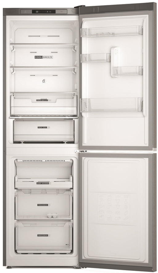 Refrigerator with freezer Whirlpool W7X 82I OX*** 335 l E No Frost Inox - Комбинирани хладилници с