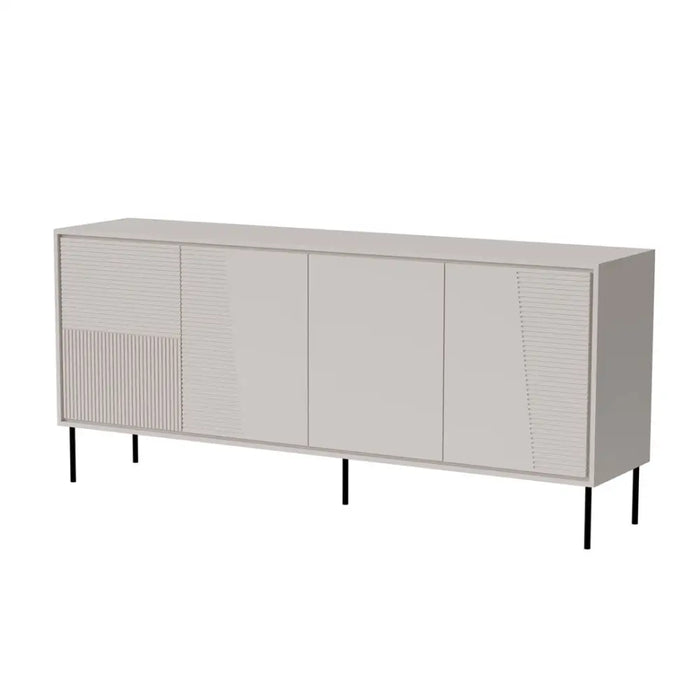 4D chest of drawers ABI 200x45x88 cashmere matt - Chests of drawers made of furniture