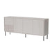 4D chest of drawers ABI 200x45x88 cashmere matt - Chests of drawers made of furniture