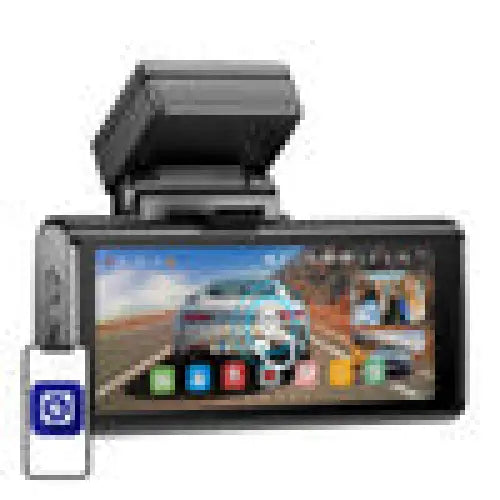 4K front camera 1080p rear camera and 1080p internal camera Azdome M580 5GHz WiFi GPS G-Sensor + 64GB memory card