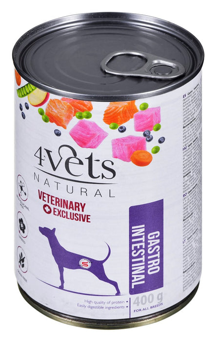 4VETS Natural Gastro Intestinal Dog - wet dog food - 400 g