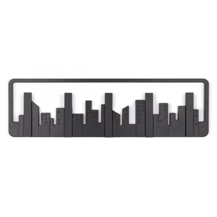 5-HOOK WALL HANGER SKYLYNE BLACK UMBRA - Продукти за съхранение и организация на дрехи<<<Домашни
