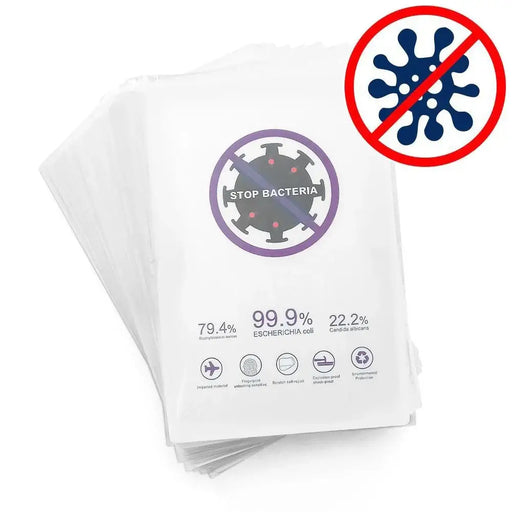 50 pcs. Hydrogel antibacterial self-healing foil for cutting with a plotter (18cm x 12cm) - Cell phone protection